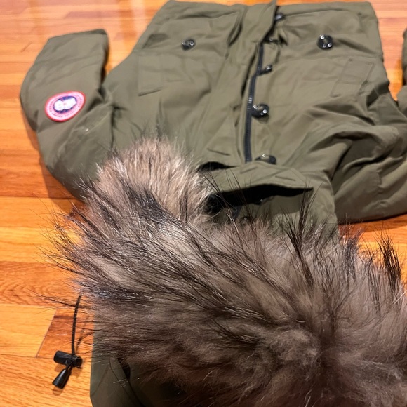 Men’s jacket size M - green super warm fits women L - Picture 4 of 4